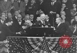 Immagine di Il presidente Herbert Hoover Chicago Illinois USA, 1932, secondo 35 filmato di repertorio 65675044636