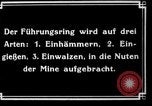 Image of German  munitions manufacture Germany, 1918, second 9 stock footage video 65675044654