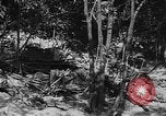 Image of American soldiers in trenches near front in World War 1 France, 1917, second 25 stock footage video 65675044671
