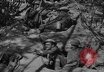 Image of American soldiers in trenches near front in World War 1 France, 1917, second 34 stock footage video 65675044671