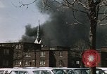 Image of Smoke from fires seen during riots Baltimore Maryland USA, 1968, second 4 stock footage video 65675044706