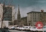 Image of Smoke from fires seen during riots Baltimore Maryland USA, 1968, second 26 stock footage video 65675044706
