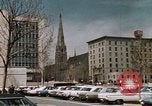 Image of Smoke from fires seen during riots Baltimore Maryland USA, 1968, second 27 stock footage video 65675044706