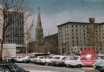 Image of Smoke from fires seen during riots Baltimore Maryland USA, 1968, second 35 stock footage video 65675044706
