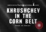 Immagine di Nikita Khrushchev Coon Rapids Iowa USA, 1959, secondo 1 filmato di repertorio 65675044709