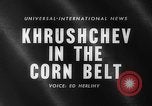 Immagine di Nikita Khrushchev Coon Rapids Iowa USA, 1959, secondo 4 filmato di repertorio 65675044709
