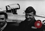 Image of jet fighters United States USA, 1955, second 59 stock footage video 65675044720