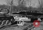 Image of folding bridge Virginia United States USA, 1955, second 7 stock footage video 65675044721