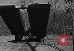 Image of folding bridge Virginia United States USA, 1955, second 20 stock footage video 65675044721