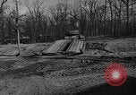 Image of folding bridge Virginia United States USA, 1955, second 29 stock footage video 65675044721