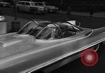 Image of futura car batmobile New York City USA, 1955, second 10 stock footage video 65675044723