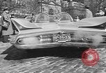 Image of futura car batmobile New York City USA, 1955, second 16 stock footage video 65675044723