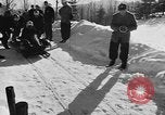 Immagine di Olympic prove di bob Lake Placid New York USA, 1955, secondo 17 filmato di repertorio 65675044724