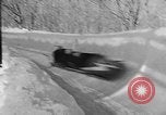 Immagine di Olympic prove di bob Lake Placid New York USA, 1955, secondo 31 filmato di repertorio 65675044724