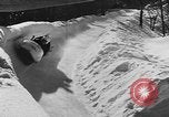 Immagine di Olympic prove di bob Lake Placid New York USA, 1955, secondo 46 filmato di repertorio 65675044724
