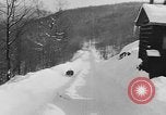 Immagine di Olympic prove di bob Lake Placid New York USA, 1955, secondo 55 filmato di repertorio 65675044724