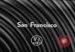 Image of Lions parade San Francisco California USA, 1957, second 5 stock footage video 65675044728