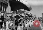 Image of Lions parade San Francisco California USA, 1957, second 7 stock footage video 65675044728