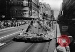 Image of Lions parade San Francisco California USA, 1957, second 27 stock footage video 65675044728
