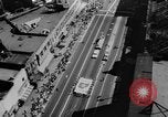 Image of Lions parade San Francisco California USA, 1957, second 32 stock footage video 65675044728