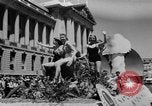 Image of Lions parade San Francisco California USA, 1957, second 35 stock footage video 65675044728