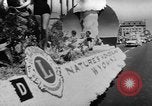 Image of Lions parade San Francisco California USA, 1957, second 37 stock footage video 65675044728