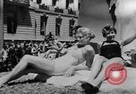 Image of Lions parade San Francisco California USA, 1957, second 38 stock footage video 65675044728