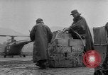 Image of helicopters lift supplies Korea, 1953, second 51 stock footage video 65675044739