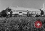 Image of crashed airliner Holland Netherlands, 1953, second 11 stock footage video 65675044740