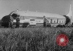 Image of crashed airliner Holland Netherlands, 1953, second 13 stock footage video 65675044740