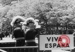 Image of presidential welcome Madrid Spain, 1953, second 31 stock footage video 65675044741