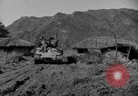 Image of US Army M4 Sherman tanks in Korean War Korea, 1952, second 26 stock footage video 65675044764