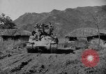 Image of US Army M4 Sherman tanks in Korean War Korea, 1952, second 29 stock footage video 65675044764