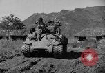 Image of US Army M4 Sherman tanks in Korean War Korea, 1952, second 31 stock footage video 65675044764