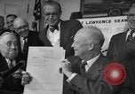 Image of President Dwight Eisenhower Washington DC USA, 1954, second 8 stock footage video 65675044780