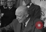 Image of President Dwight Eisenhower Washington DC USA, 1954, second 16 stock footage video 65675044780