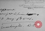 Image of President Dwight Eisenhower Washington DC USA, 1954, second 27 stock footage video 65675044780