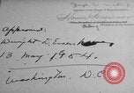 Image of President Dwight Eisenhower Washington DC USA, 1954, second 29 stock footage video 65675044780