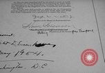 Image of President Dwight Eisenhower Washington DC USA, 1954, second 55 stock footage video 65675044780