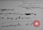 Image of President Dwight Eisenhower Washington DC USA, 1954, second 56 stock footage video 65675044780