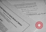 Image of President Dwight Eisenhower Washington DC USA, 1954, second 59 stock footage video 65675044780