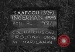 Standbild Colonel John Hutchison Marilanin New Guinea, 1943, aus Sekunde 4 historischem Filmmaterial Videoclip 65675044791