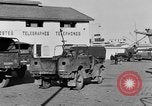 Standbild Lkw entladen Algier Algerien, 1943, aus Sekunde 49 historischem Filmmaterial Videoclip 65675044803