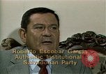 Image bataille pour la démocratie El Salvador, 1983, de la seconde 9 séquences d'archives historiques vidéo 65675044839