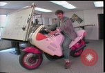 Image of future motorcycle designs Washington DC USA, 1986, second 31 stock footage video 65675044847