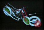 Image of future motorcycle designs Washington DC USA, 1986, second 41 stock footage video 65675044847