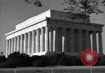 Image of Abraham Lincoln Memorial Washington DC USA, 1949, second 1 stock footage video 65675044860