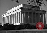 Image of Abraham Lincoln Memorial Washington DC USA, 1949, second 4 stock footage video 65675044860
