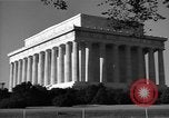 Image of Abraham Lincoln Memorial Washington DC USA, 1949, second 5 stock footage video 65675044860