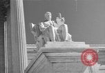 Image of Abraham Lincoln Memorial Washington DC USA, 1949, second 15 stock footage video 65675044860